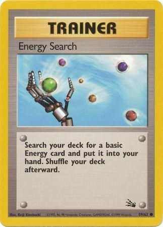 Energy Search - 59/62 (FO) Common - Near Mint Unlimited