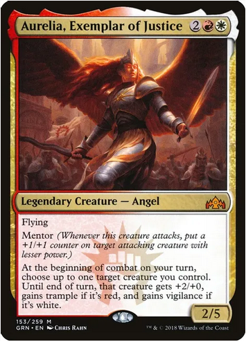 Aurelia, Exemplar of Justice (GRN-M)