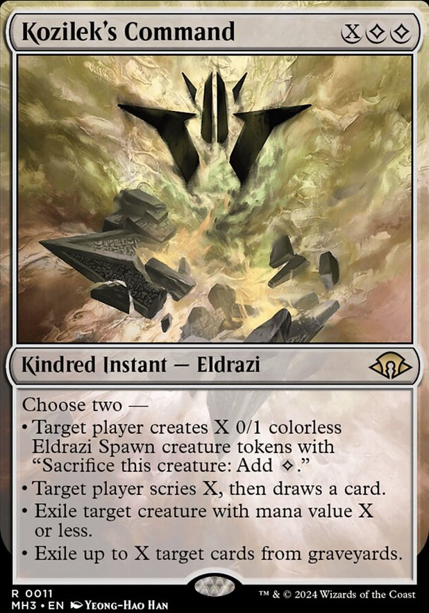 Kozilek's Command [#0011] (MH3-R-FOIL)