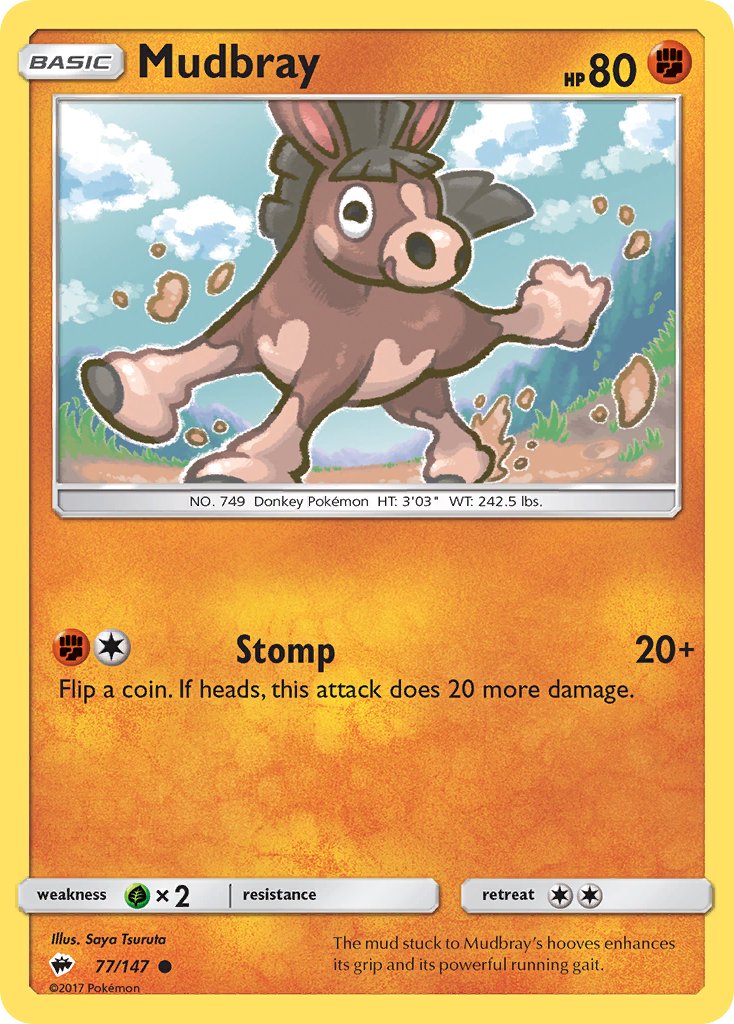 Mudbray - 077/147 (SM:BUS) Common - Near Mint