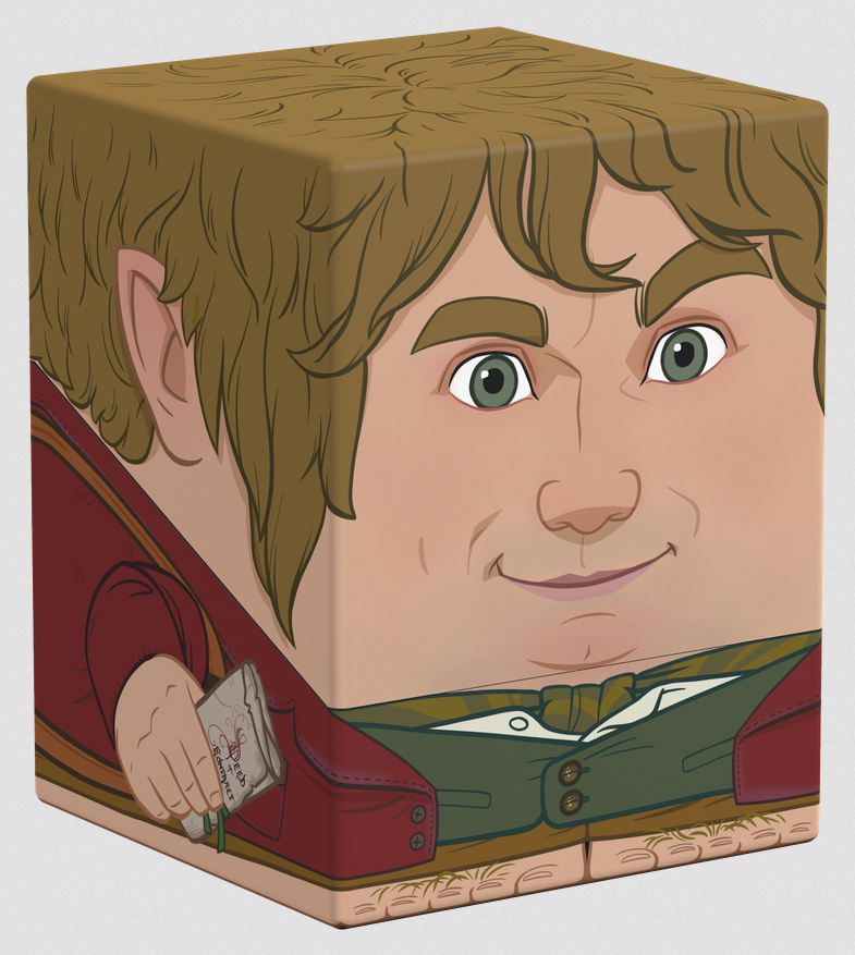 Ultimate Guard: Squaroes - 100+ Deckbox:  Hobbit - Bilbo Bagginses