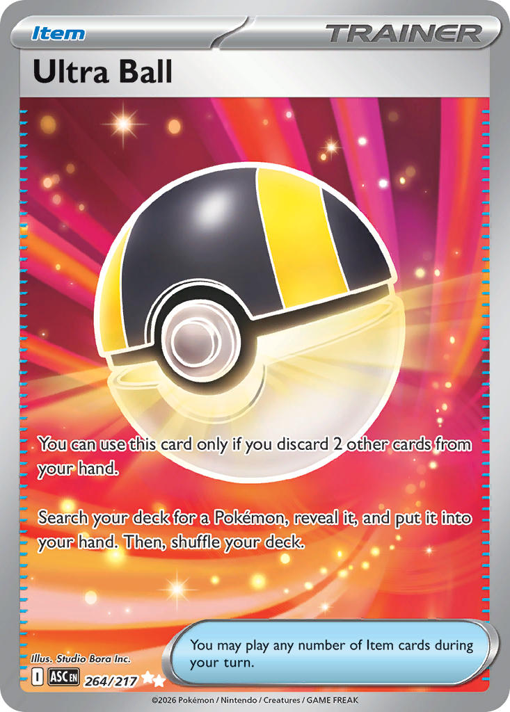 Ultra Ball - 264/217 (ASC) Ultra Rare