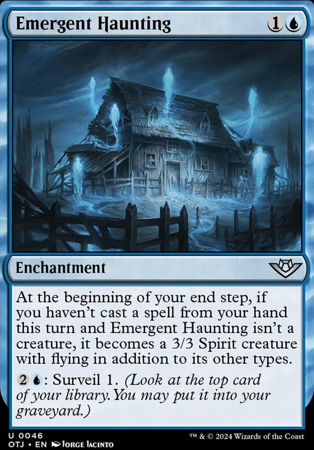 Emergent Haunting [#0046] (OTJ-U-FOIL)