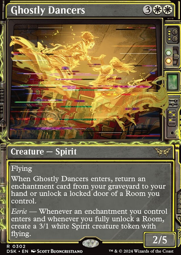 Ghostly Dancers [#0302 Showcase] (DSK-R-FOIL)