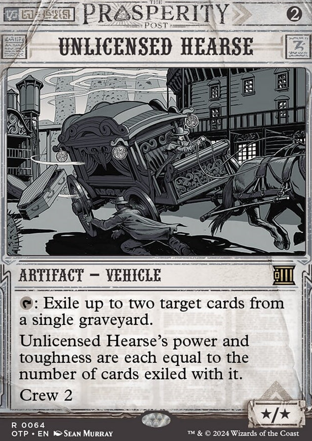 Unlicensed Hearse [#0064 Showcase] (OTP-R)