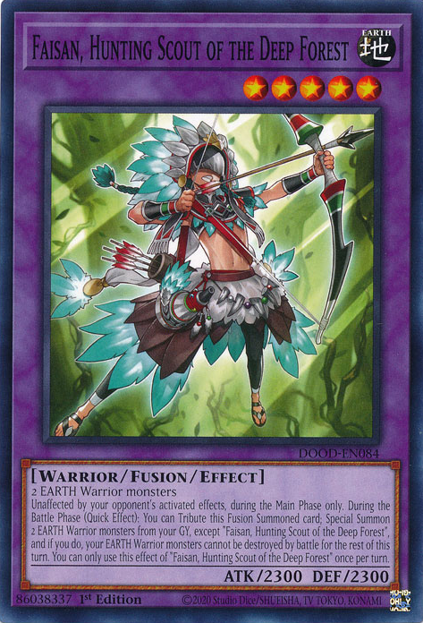 Faisan, Hunting Scout of the Deep Forest (DOOD-EN084)