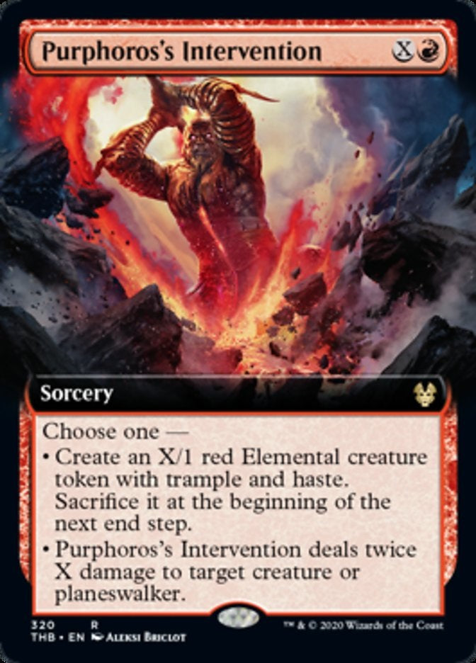 Purphoros's Intervention [#320 Extended Art] (THB-R)