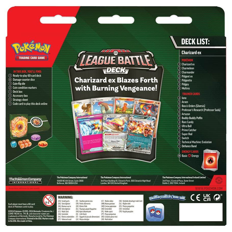 Pokemon TCG: League Battle Deck - Charizard ex