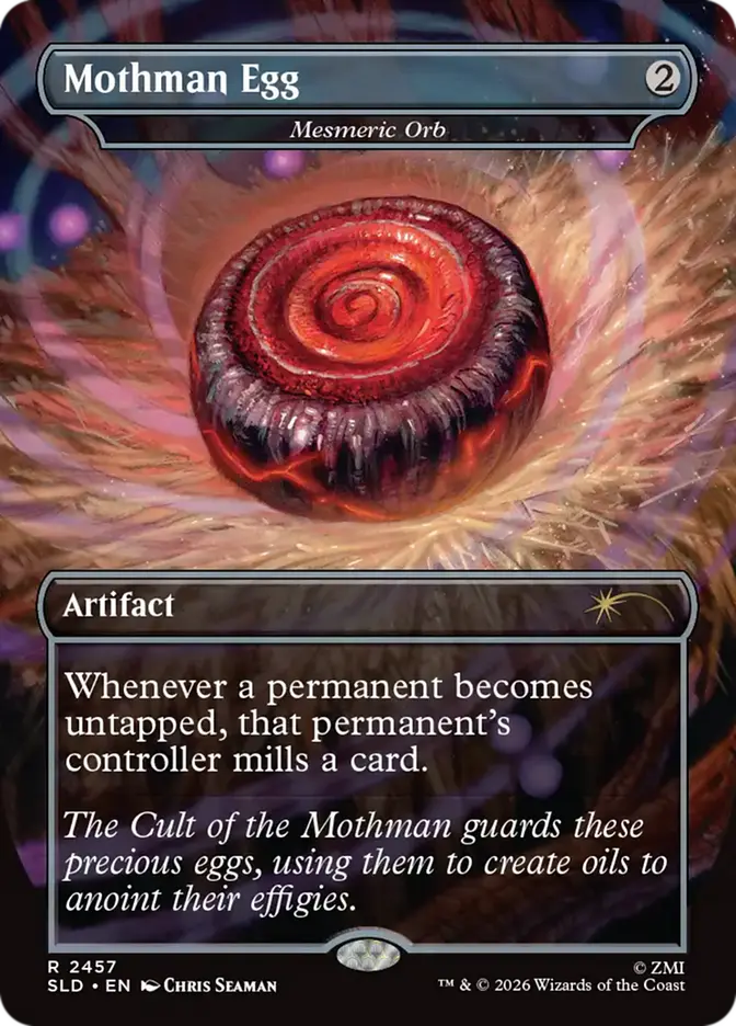 Mothman Egg // Mesmeric Orb [ #2457 ] (SLD-R)