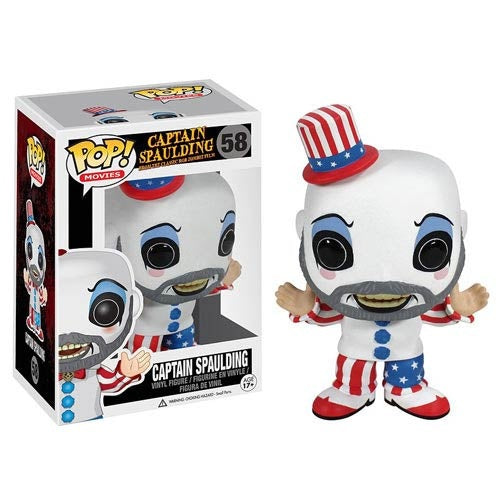 POP Figure: Horror Captain Spaulding #0058 - Captain Spaulding (Damaged Box)