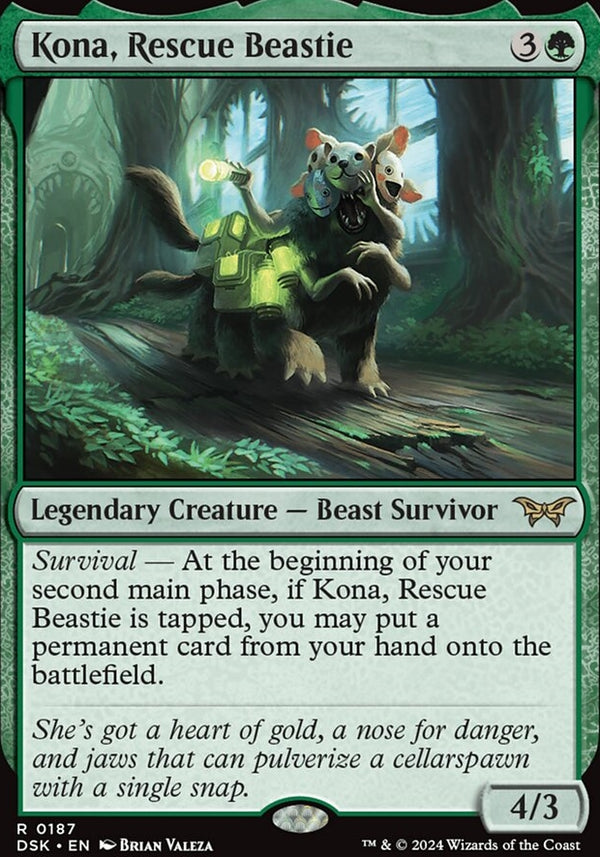 Kona, Rescue Beastie [#0187] (DSK-R-FOIL)