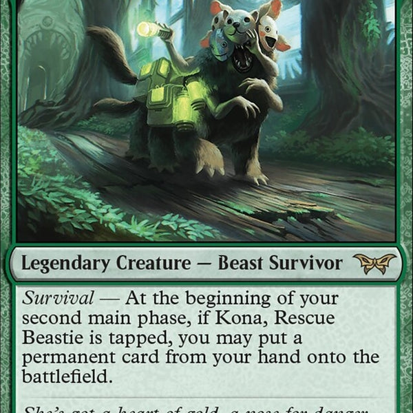 Kona, Rescue Beastie [#0187] (DSK-R-FOIL)