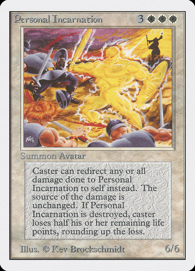 Personal Incarnation (2ED-R) Moderate Play