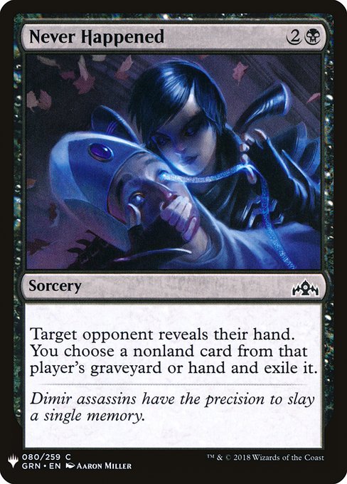 Never Happened [Mystery Booster #0721] (GRN-C)