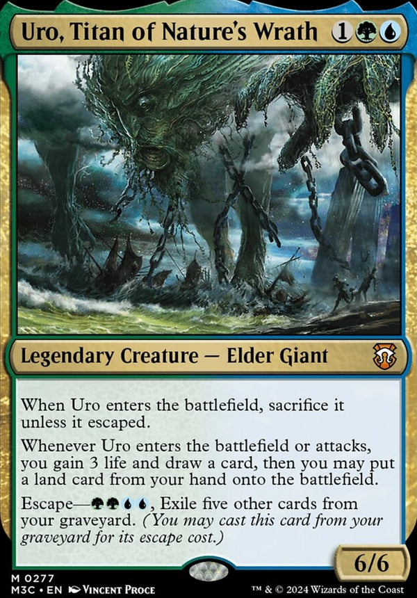 Uro, Titan of Nature's Wrath [#0277 Ripple Foil] (M3C-M)