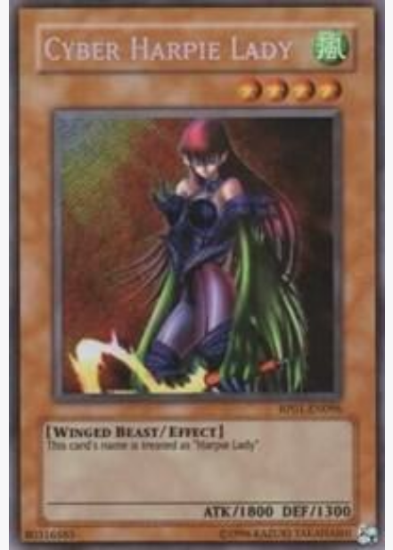 Cyber Harpie Lady (RP01-EN096) Limited Edition Secret Rare