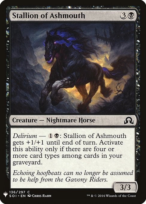 Stallion of Ashmouth [Mystery Booster #0781] (SOI-C)