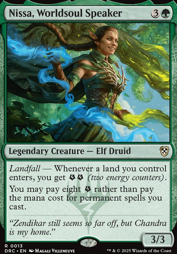 Nissa, Worldsoul Speaker [ #0013 ] (DRC-R)