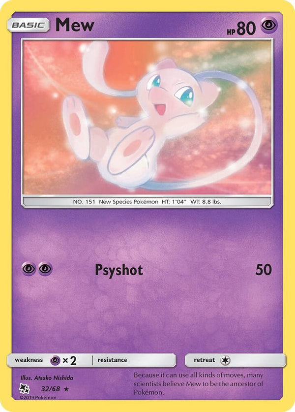 Mew 32/68 (HIF) Near Mint Reverse Holo