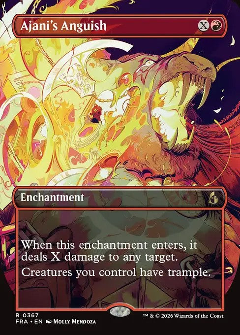 Ajani's Anguish [ #0367 Borderless Braintwister Series ] (FRA-R)
