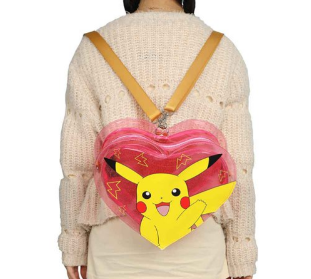 Pokemon Pikachu Heart Convertible Mini-Backpack