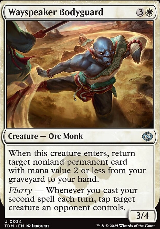 Wayspeaker Bodyguard [ #0034 ] (TDM-U)