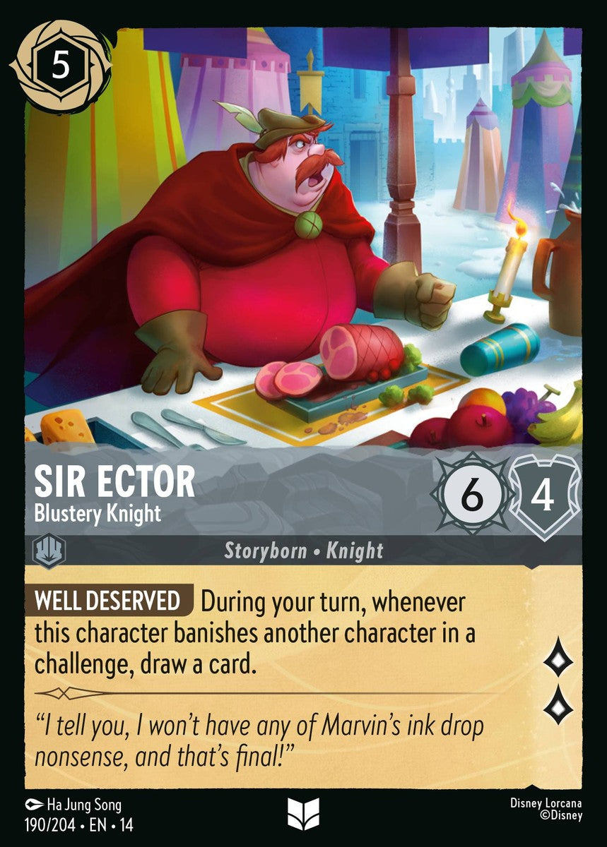 Sir Ector - Blustery Knight (190/204 - Hyperia City) Uncommon