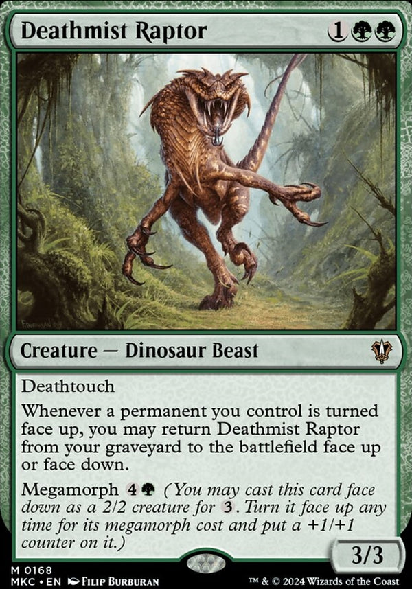 Deathmist Raptor [#0168] (MKC-M)