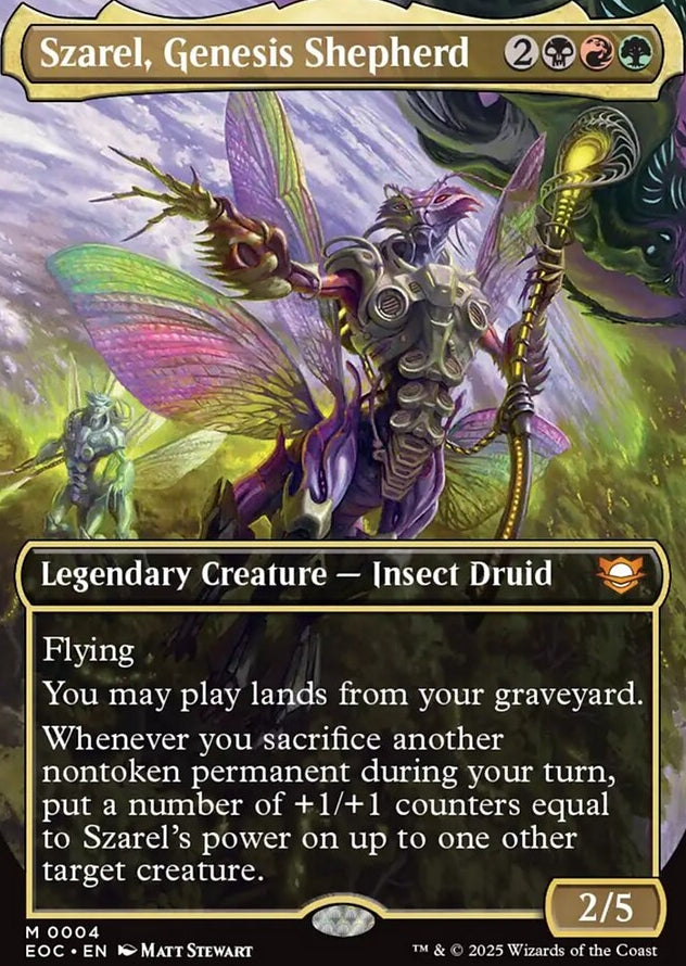 Szarel, Genesis Shepherd [ #0004 Borderless ] (EOC-M)