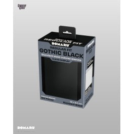 Gatherers' Tavern: Domaru Standard Sleeves - Gothic Black