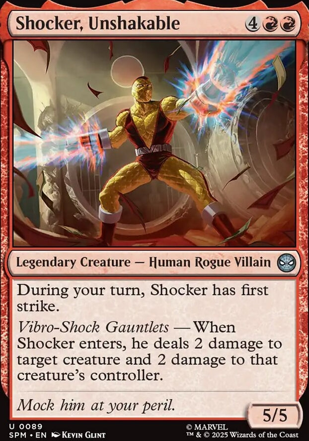 Shocker, Unshakable [ #0089 ] (SPM-U)