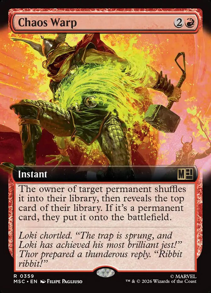 Chaos Warp [ #0359 Extended Art ] (MSC-R)