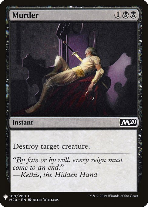 Murder [Mystery Booster #0717] (M20-C)