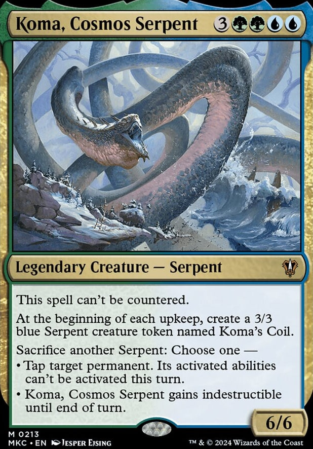 Koma, Cosmos Serpent [