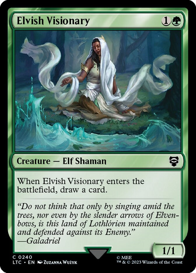 Elvish Visionary [#0240] (LTC-C)