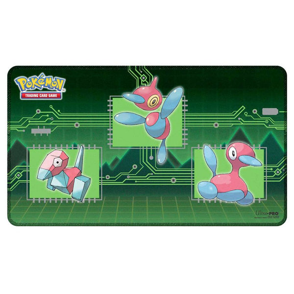 Ultra-PRO: Playmat Black Stitched - Pokemon: Porygon Evolutions