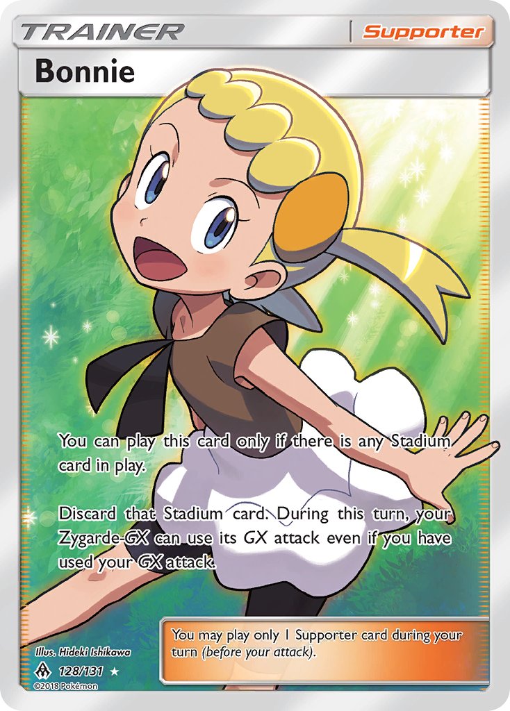 Bonnie (Full Art) - 128/131 (FLI) Ultra Rare - Near Mint Holofoil