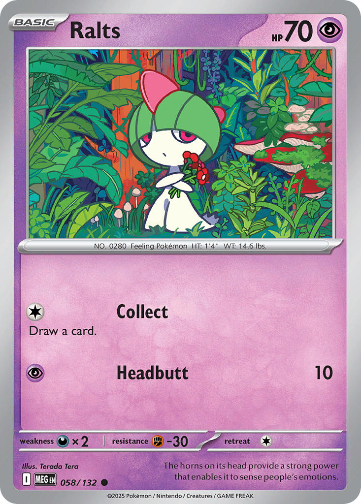Ralts - 058/132 (MEG) Common