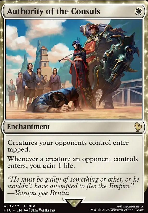 Authority of the Consuls [ #0232 Surge Foil ] (FIC-R)