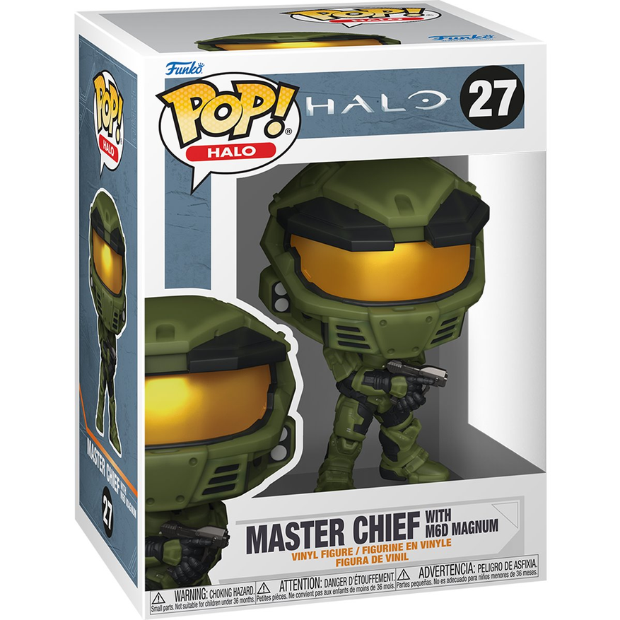 POP Figure: Halo #0027 - Master Chief with M6D Magnum