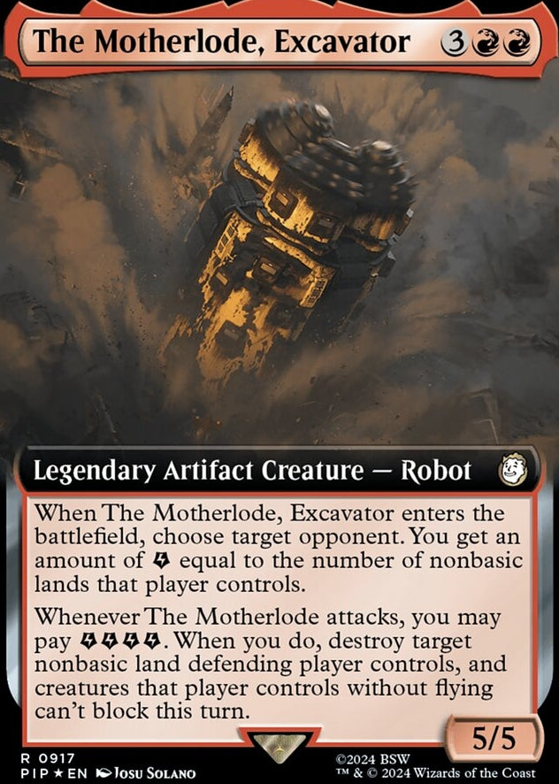 The Motherlode, Excavator [