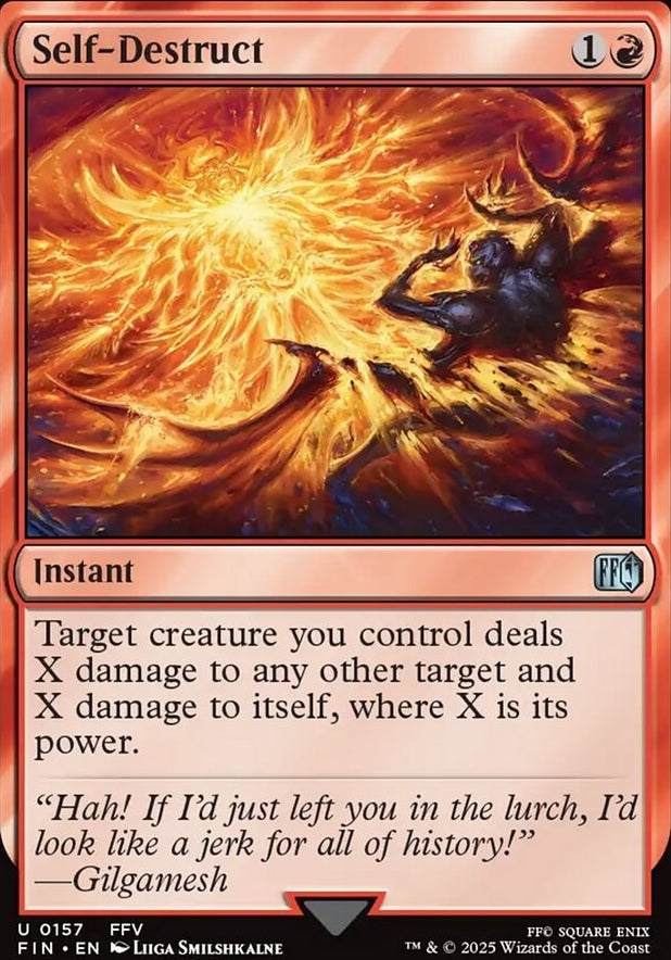 Self-Destruct [ #0157 ] (FIN-U)