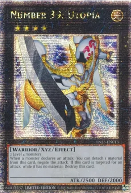 Number 39: Utopia (TN23-EN013) Quarter Century Secret Rare