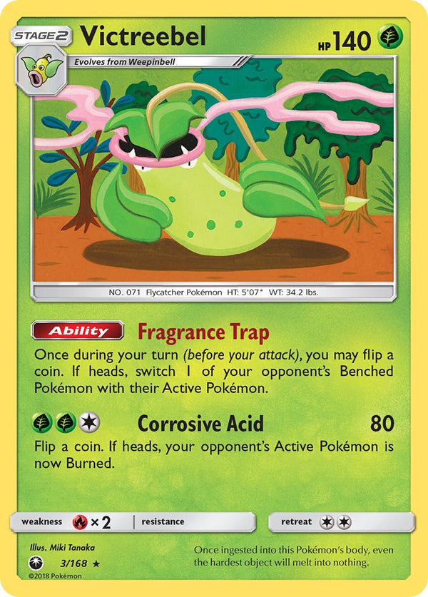 Victreebel - 003/168 (CES) Holo Rare - Near Mint Holofoil