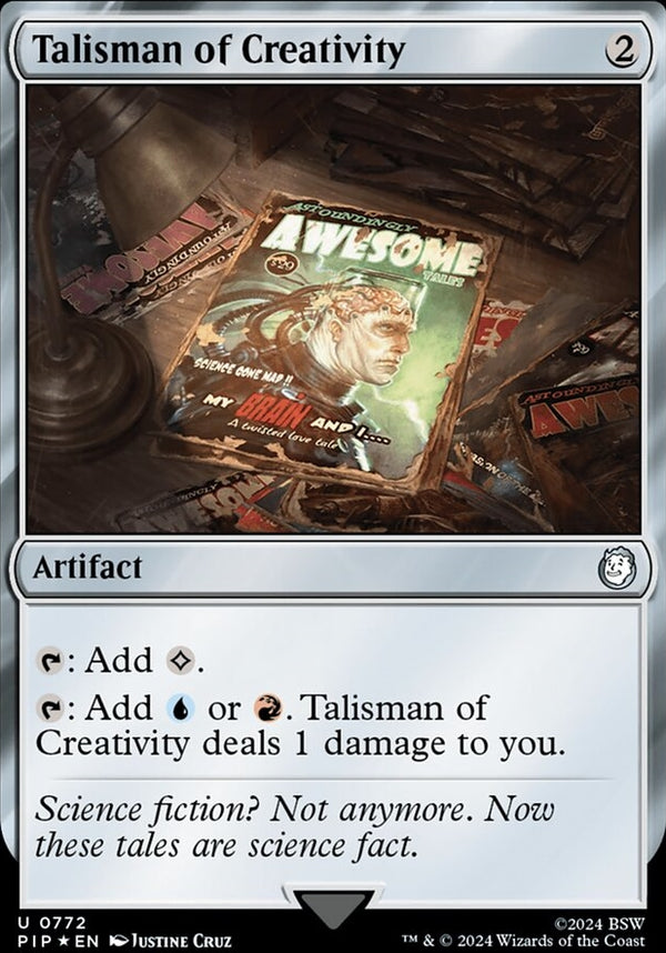 Talisman of Creativity [#0772 Surge Foil] (PIP-U)