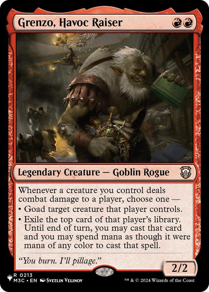 Grenzo, Havoc Raiser [#0213] (M3C-R-LIST)