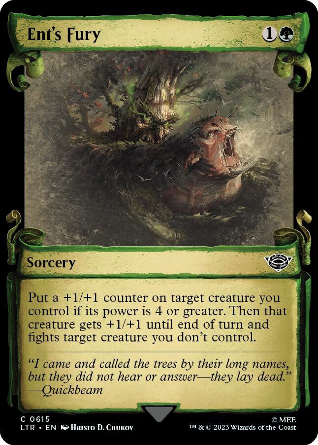 Ent's Fury [#0615 Showcase Scrolls] (LTR-C)