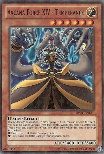 Arcana Force XIV - Temperance (Starfoil) (BP01-EN151) Starfoil Rare - Near Mint Unlimited