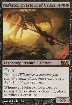 Nefarox, Overlord of Grixis (M13-R-FOIL)