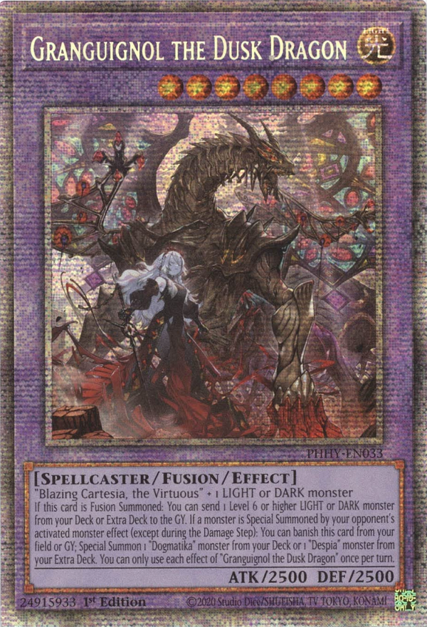 Granguignol the Dusk Dragon (Starlight Rare) (PHHY-EN033) Starlight Rare - Near Mint 1st Edition